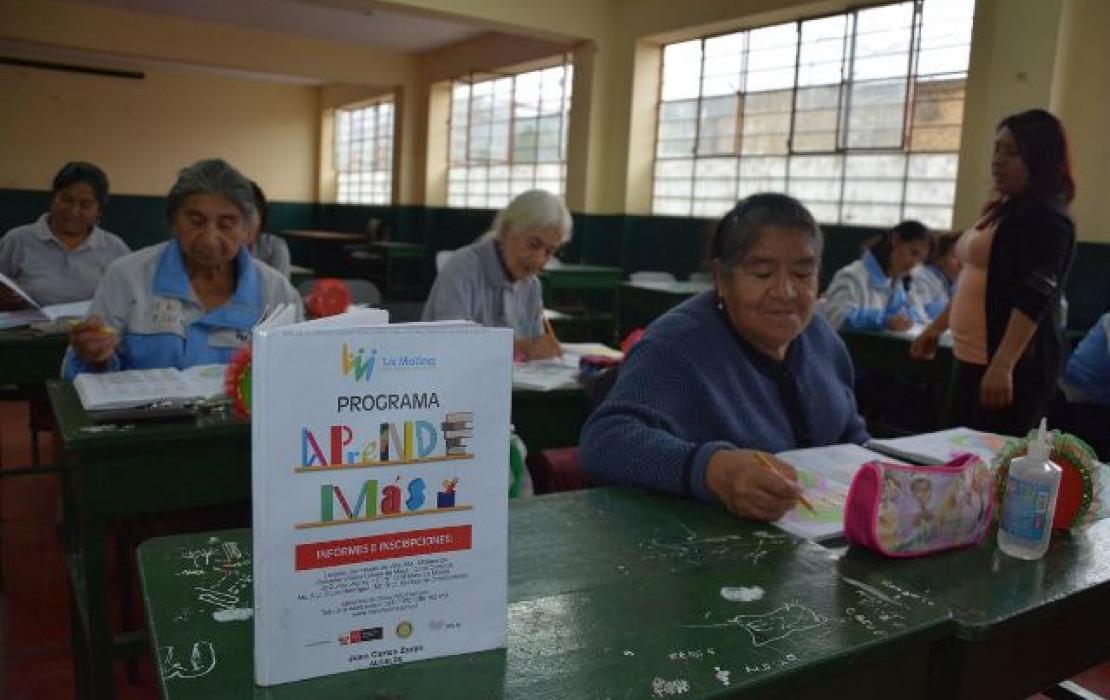Imagen 1 Programa de Alfabetización “Aprende Más-Allinta Yachay”